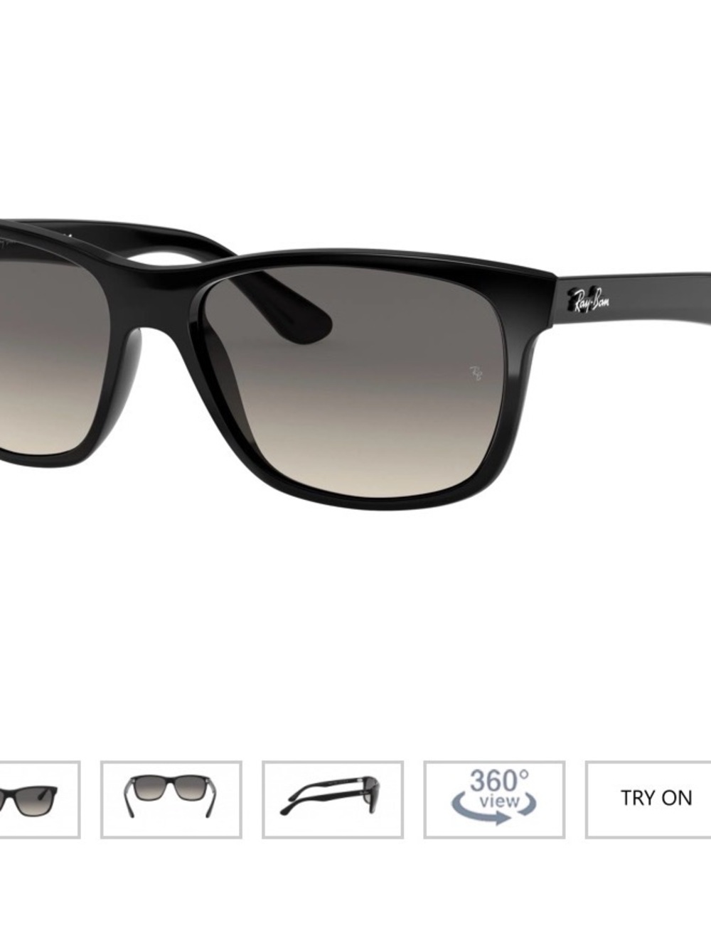 Men’s Ray-Ban Black Frame RB4181